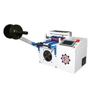 AUTOMATIC MEASURING AND SLEEVE CUTTING MACHINE ( MAXIMUM MATERIAL WIDTH 160.0 MM )