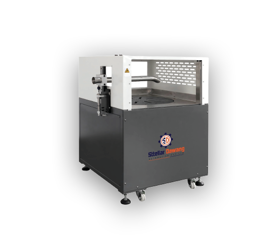 AUTOMATIC WIRE COILING MACHINE INTEGRATED WITH CABLE CUTTING MACHINE