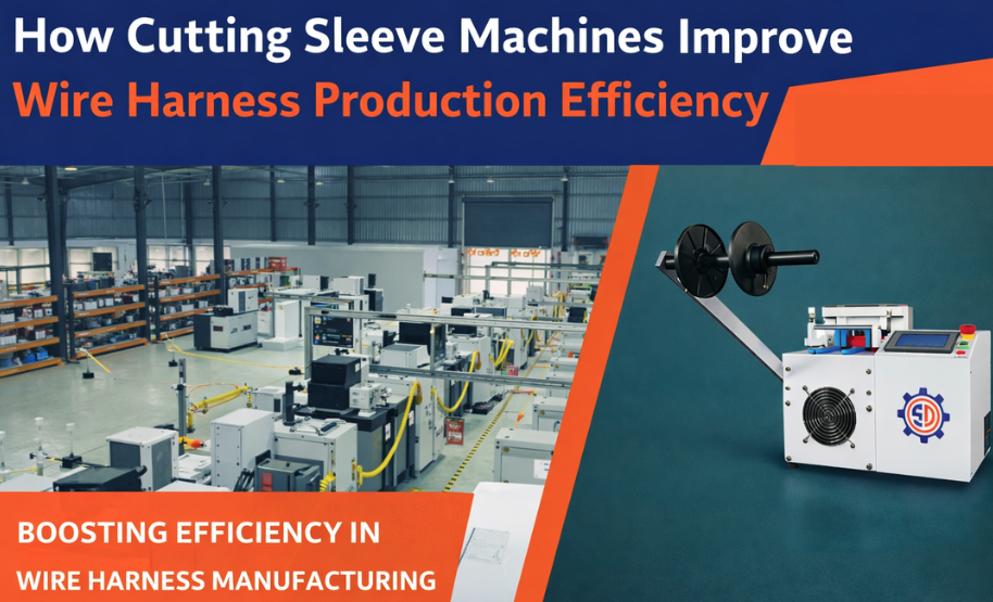 How Cutting Sleeve Machines Improve Wire Harness Production Efficiency