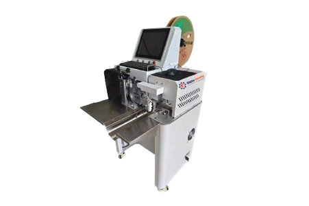 WIRE HARNESS HEAT SHRINK TUBE CUTTING, LOADING, AND HEATING MACHINE ( TUBE DIAMETER RANGE Ø1.0 MM TO Ø8 MM / LENGTH- 5 MM – 50 MM )