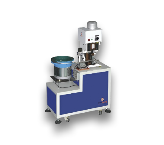 AUTOMATIC FEEDING LOOSE BULK RING TERMINAL CRIMPING MACHINE