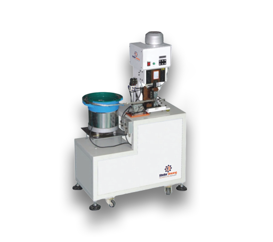 AUTOMATIC FEEDING LOOSE BULK PRE-INSULATED TERMINAL CRIMPING MACHINE