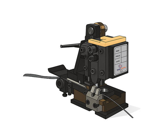 SIDE FEED OTP TYPE APPLICATOR ( 0.1 TO 0.6 MM SHEET THICKNESS)