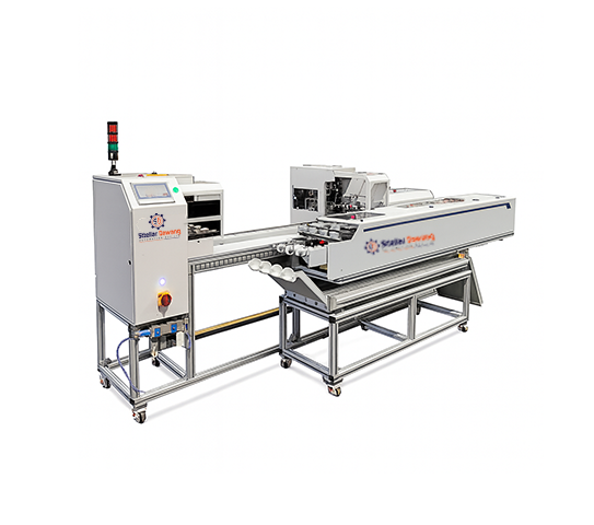 TWISTING MACHINE WITH SPOT TAPPING 4 JAW