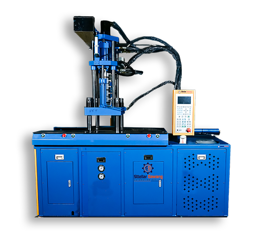 55 TON VERTICAL INJECTION MOULDING MACHINE